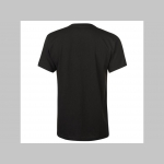 Ben Sherman čierne pánske tričko s tlačeným logom materiál 100%bavlna